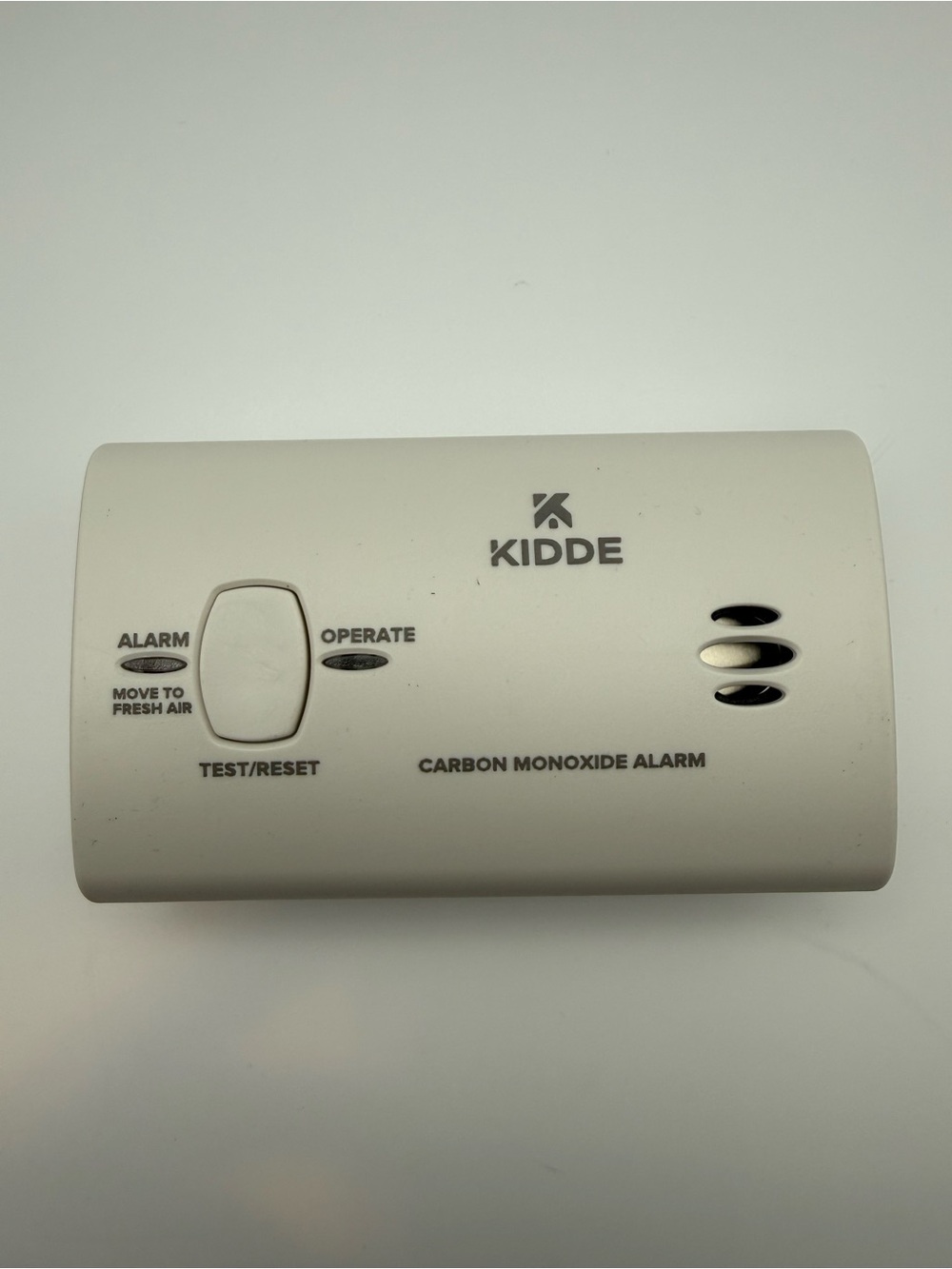 Kidde Carbon Monoxide Alarm - Battery Operated 10 Year Lifespan